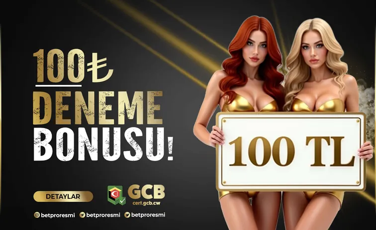 100₺ Genel Deneme Bonusu